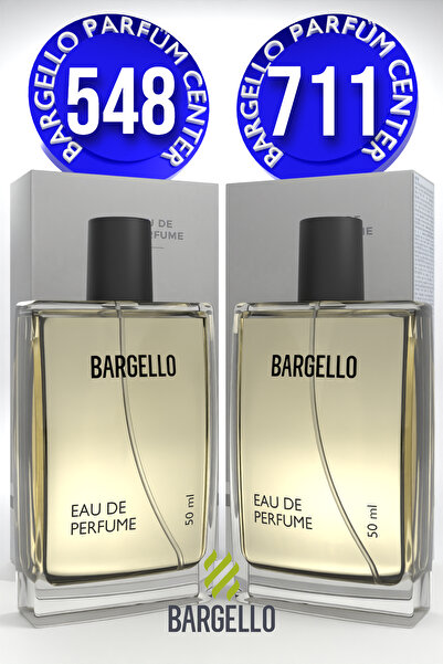 Bargello 548 Erkek Parfüm Woody 50 ML EDP + 711 Erkek Parfüm Fresh 50 ML EDP
