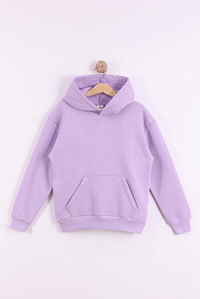 Lovexi Hanorac de iarnă cu glugă și buzunar cangur, cu 3 fire, cu căptușeală ...