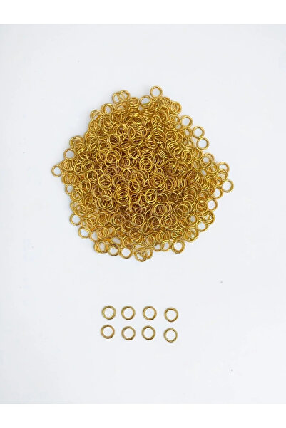 BEİLYS COSMETİCS & ACCESSORY Aparat C 1000 bucăți Breloc Macrame Amigurumi Bijuterii Cataramă Complementară 1mm grosime 0.9cm diametru