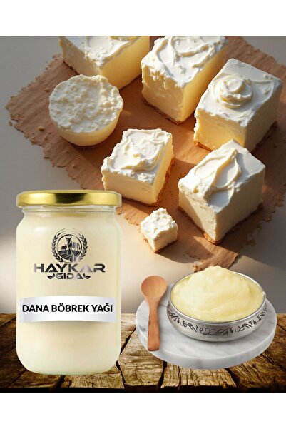 HAYKAR GIDA DANA BÖBREK YAĞI İÇ YAĞ KUYRUK YAĞI DOĞAL YAĞ BÖBREK YAĞI ERİTME YAĞ 1 KĞ
