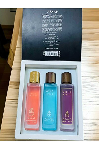 ASAFF Wild Colt, Miss Sakura, and Bell Eric 3*200ml in a special package