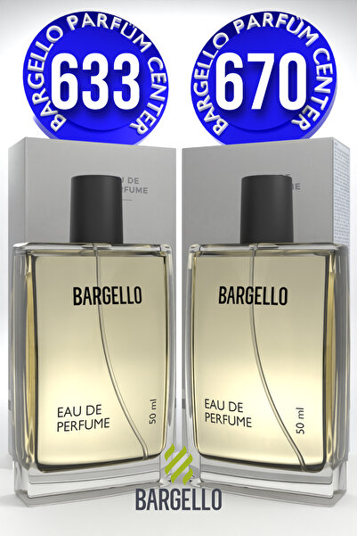 Bargello 633 Erkek Parfüm Fresh 50 ML EDP + 670 Erkek Parfüm Fresh 50 ML EDP