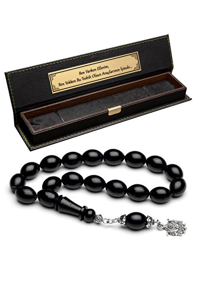 OTTOTESBİH Men's Ottoman State Emblem Mascot Boy Efe Tesbih, 10X13Mm Kuka Tesbih