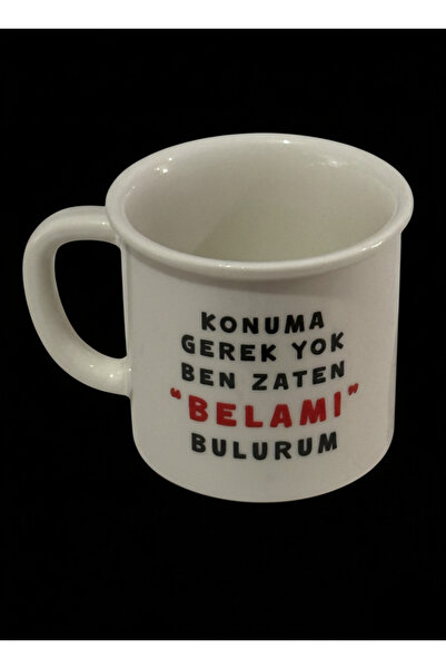 Elista Porcelain Mug with Enamel Lettering 250 ml 19