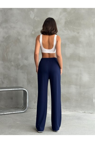 Nordmende Women's Modal Wide Leg High Waist Sweatpants