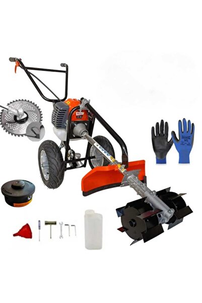 ADER Tekerlekli Ot Kesme Çapa Makinesi 2.1 Hp