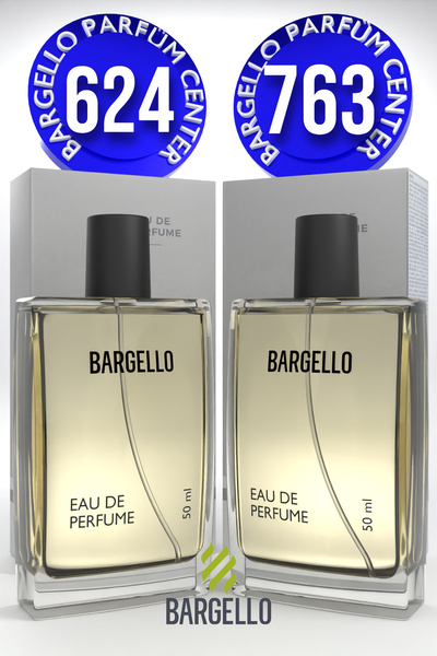 Bargello 624 Erkek Parfüm Woody 50 ML EDP + 763 Erkek Parfüm Fresh 50 ML EDP