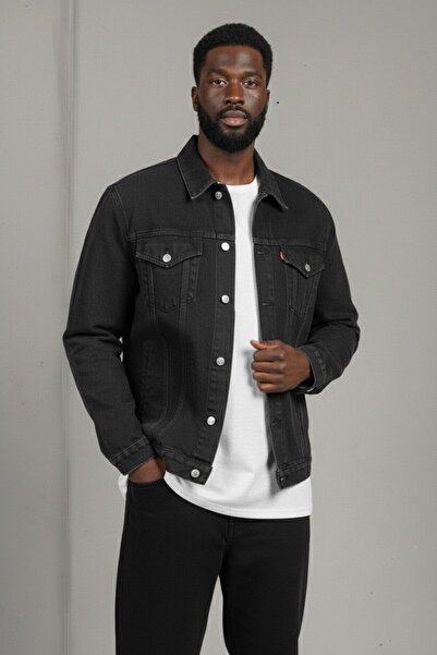 WKM Men's Regular Fit Relaxed Fit Double Pocket Denim Jeans Jacket