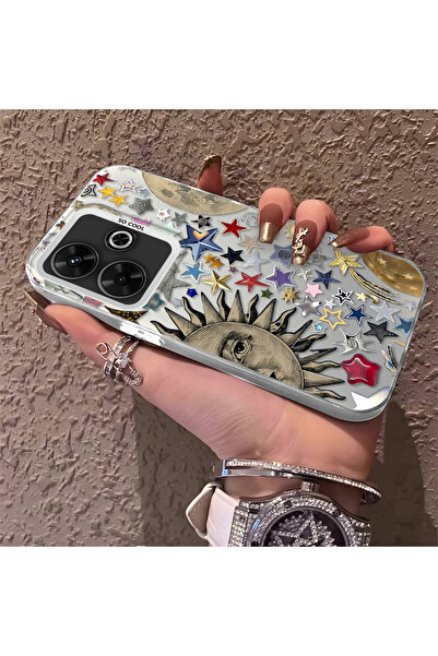 Hontinga حافظة هاتف متوافقة مع هاتف Xiaomi Redmi 13X، حافظة مضادة للصدمات ومض...