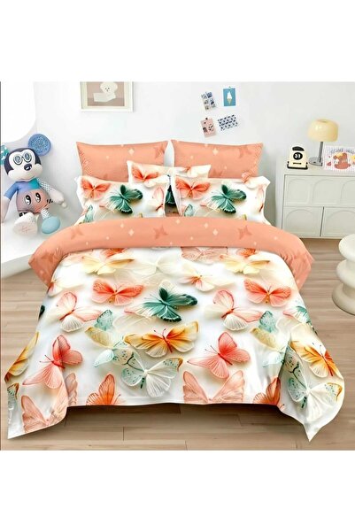 ANY SHOP MARKET Double bed linen, FINET, 5D and fitted sheet 180X200cm