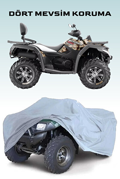 Breen غطاء سيارة رمادي اللون من Cfmoto Cf 550 Atr، غطاء مقاوم للماء ومضاد للأ...