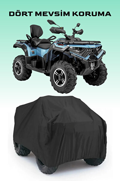 Breen غطاء لونسين إكس وولف 700 للدراجات الرباعية باللون الأسود، حماية لجميع ا...