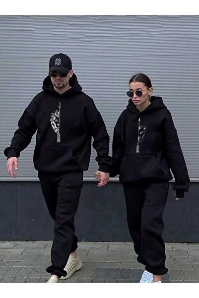 Hunors Sportswear & Company أسلان ديوالت مطبوع نموذج عادي بغطاء رأس مجموعة أس...