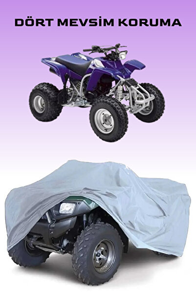 Breen غطاء ياماها YFS 200 بلاستر ATV باللون الرمادي، مقاوم للماء ومضاد للأوسا...