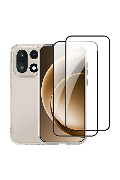 Lukione Compatible with OnePlus 15 5G Case, Screen Protector Tempered Glass S...