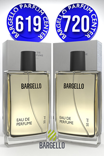 Bargello 619 Erkek Parfüm Oriental 50 ML EDP + 720 Erkek Parfüm Woody 50 ML EDP