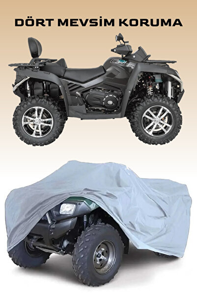 Breen غطاء سيارة رمادي اللون من Cfmoto Cf 800 Atr، غطاء مقاوم للماء ومضاد للأ...
