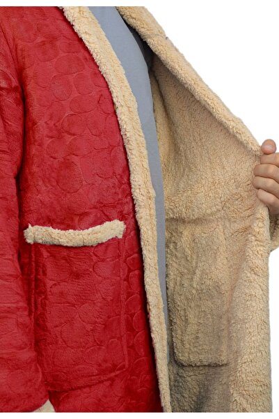 alzawia Men's winter fleece pullover jacket, one size fits all, soft and warm all day long