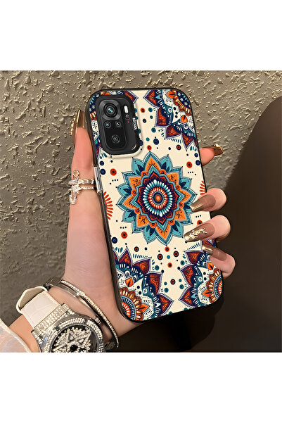 Hontinga حافظة متوافقة مع هاتف Xiaomi Poco M5S، حافظة هاتف جميلة بنمط مضاد لل...