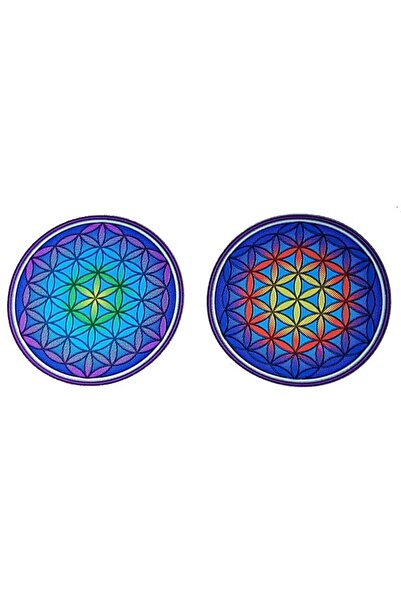 DECOR Sunseal Flower of Life Mandala Decal -- 2x6 cm