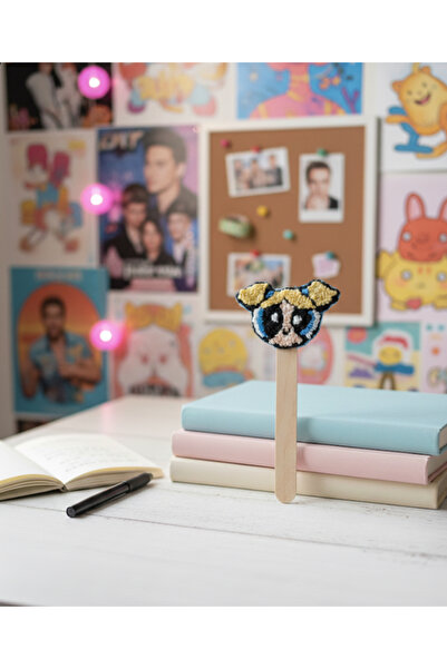 MyBalliStore Powerpuff Girls Bubbles Punch Kitap Ayracı