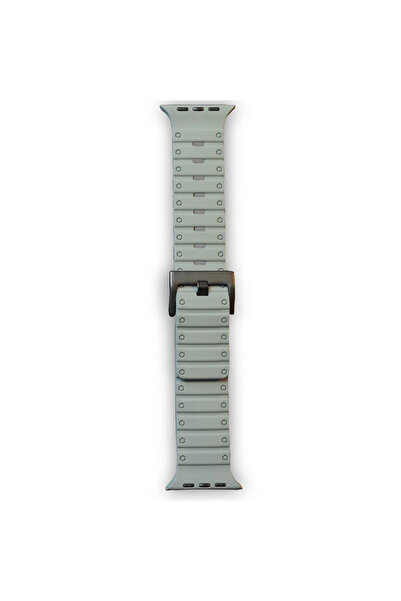 Twin Store Watch 42mm Magnus Magnetic Silicone Strap - Gray