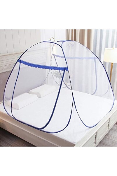 Arabest Pop-up Mosquito net Double Bed, Double Door Zip Portable Tent Travel Mosquito net