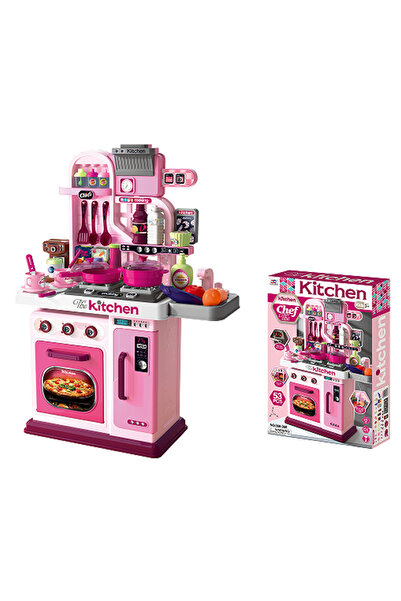 Toybox مجموعة ألعاب مطبخ للأطفال، لعبة مطبخ مع أضواء وأصوات واقعية، ألعاب طعا...