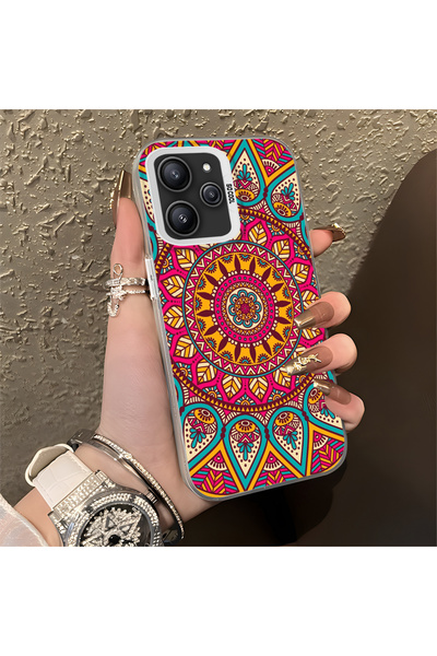 Hontinga حافظة متوافقة مع هاتف Xiaomi Redmi 12 4G، حافظة هاتف جميلة بنمط مضاد...