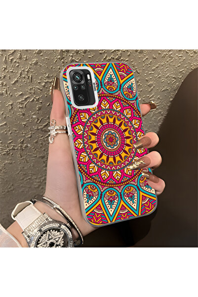 Hontinga حافظة متوافقة مع هاتف Xiaomi Redmi Note 10، حافظة هاتف جميلة بنمط مض...