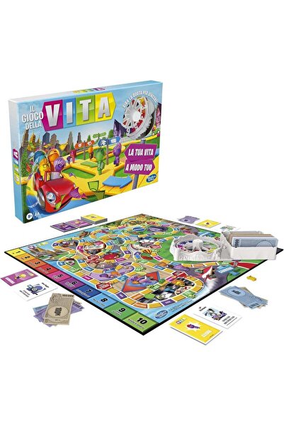 Hasbro Gaming The Game of Life Family Board Game for 2-4 Players, Ages 8+