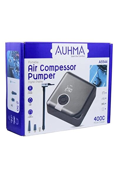 auhma Genel Markalar Şarjlı Dijital Lastik Şişirme Pompası A5544