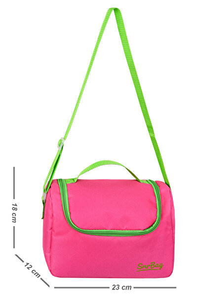 CAKARD Thermal Insulated Lunch Box – Thermal Inner Lining, Carrying Handle, Pink