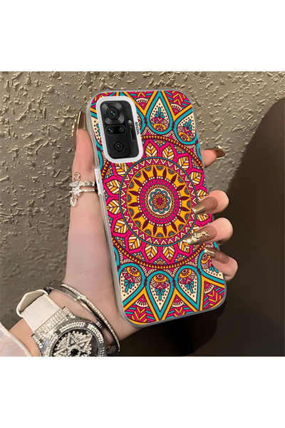 Hontinga حافظة متوافقة مع هاتف Xiaomi Redmi Note 10 Pro، حافظة هاتف جميلة بنم...