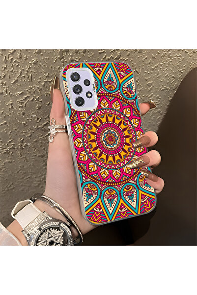 Hontinga حافظة متوافقة مع هاتف سامسونج جالاكسي A72، حافظة هاتف جميلة بنمط مضا...