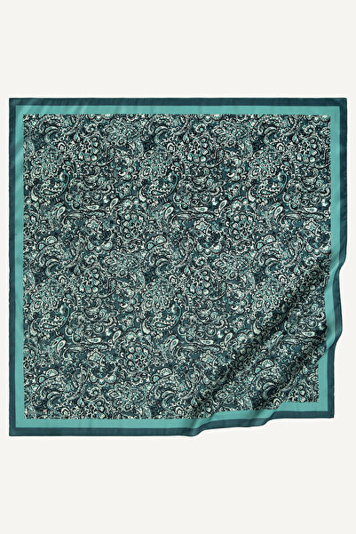 SilkTouch وشاح كريستالي بنمط عرقي من الزمرد