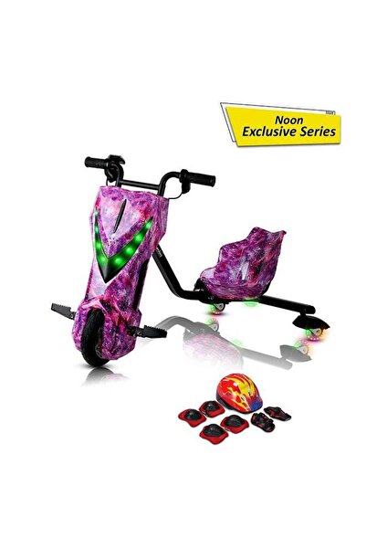 Generic MYTOYS 36V 360° Electric Drift Scooter for Kids & Adults - 250W, 3 Speed, Bluetooth, Purple