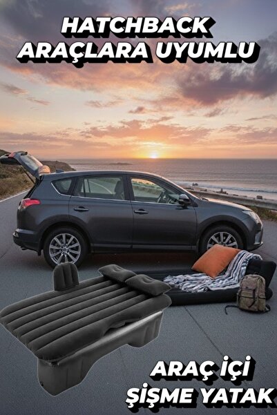 xolo Hatchback Araçlara Uygun Araç Içi Şişme Yatak Iki Yastıklı, Araba Seyaha...