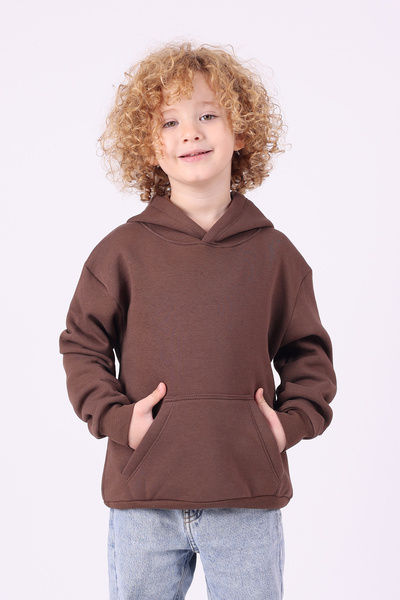 Lovexi Hanorac de iarnă cu glugă și buzunar cangur, cu 3 fire, cu căptușeală ...