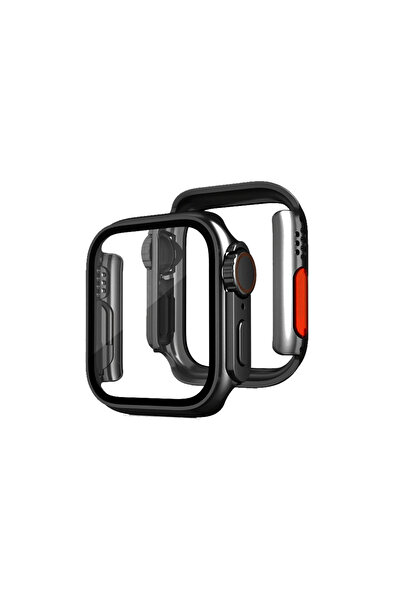 Twin Store Watch 45mm Watch 49mm Case Converter and Screen Protector - Black