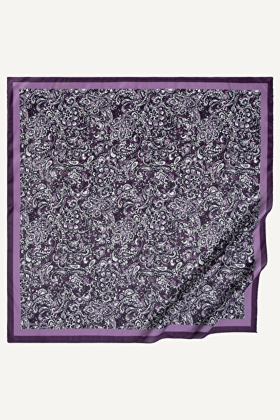 SilkTouch وشاح كريستالي بنمط عرقي أرجواني