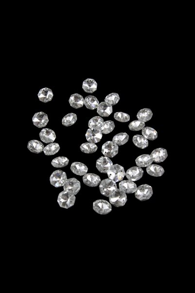 Serhat Aksesuar ve El İşçilik حجر فضي مميز بنمط خاص مقاس 14 مم (20 قطعة)