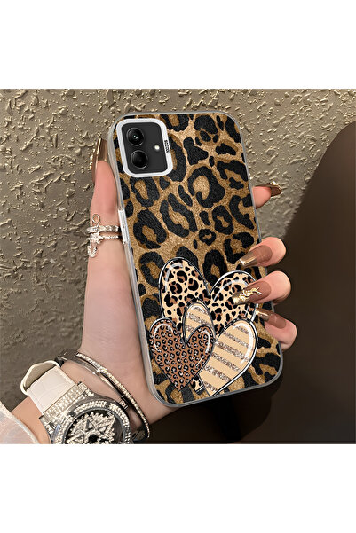 Hontinga حافظة متوافقة مع هاتف سامسونج جالاكسي A04، حافظة هاتف بنمط قلب مضاد ...