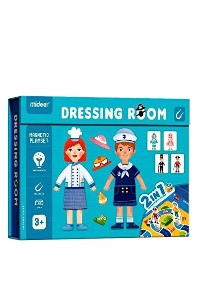 Mideer Magnetic Dress-Up Game – Girls & Boys