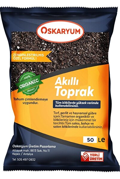 OSKARYUM AKILLI TOPRAK 50 L.
