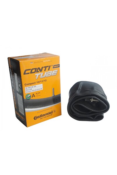 Continental Bicycle Inner Tube Compact 10/11/12 valve Auto
