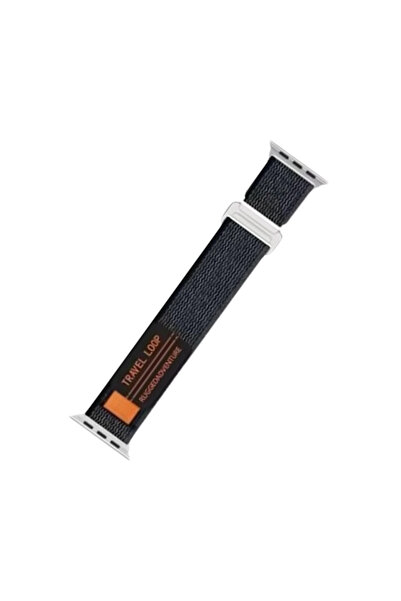 Twin Store Watch 38mm Alice Fabric Strap - Black-Grey