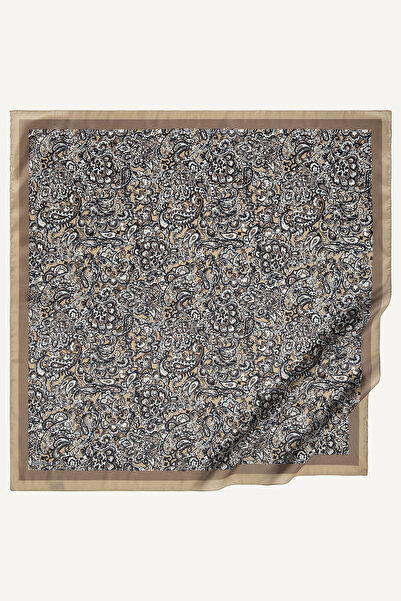 SilkTouch وشاح كريستالي بنمط عرقي ذهبي