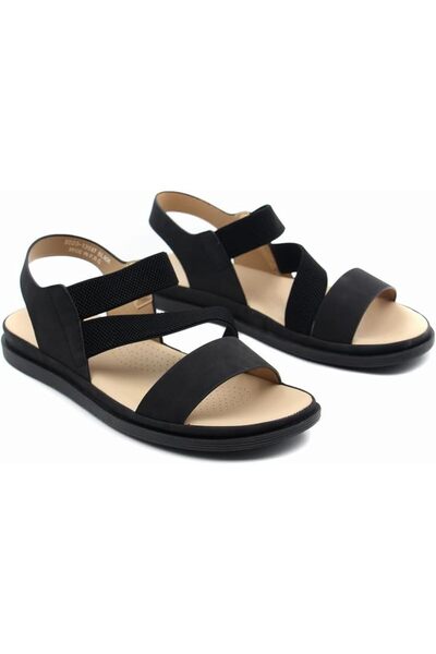 Monami صنادل مسطحة للنساء والفتيات - صنادل مريحة وخفيفة الوزن مفتوحة من الأمام