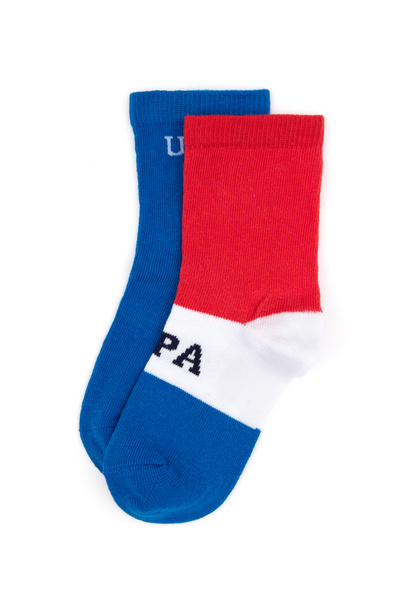 U.S. Polo Assn. Boy's 2-Piece Socks 50318050-Vr032